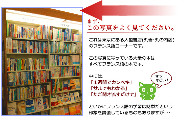 フランス語の入門書一覧
